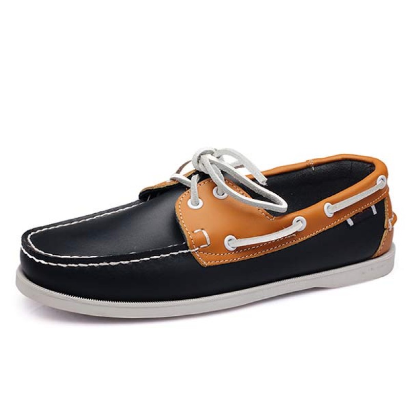 MENS LEATHER BOAT SHOES 41603460