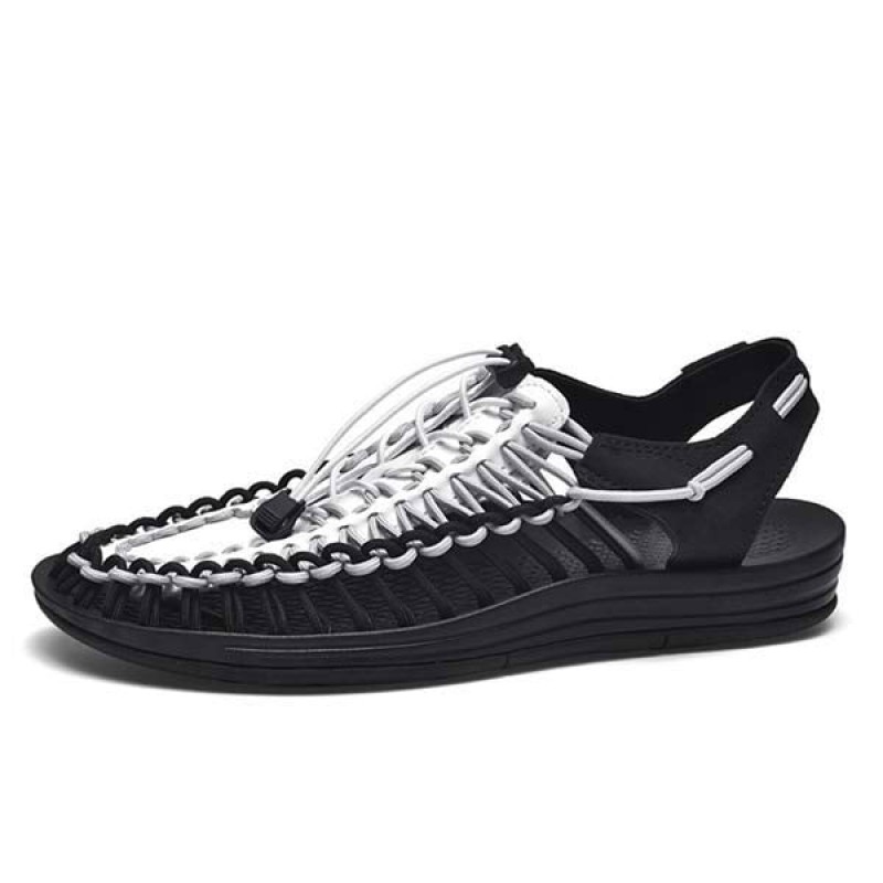 MENS HANDWOVEN BEACH SANDALS 53152187