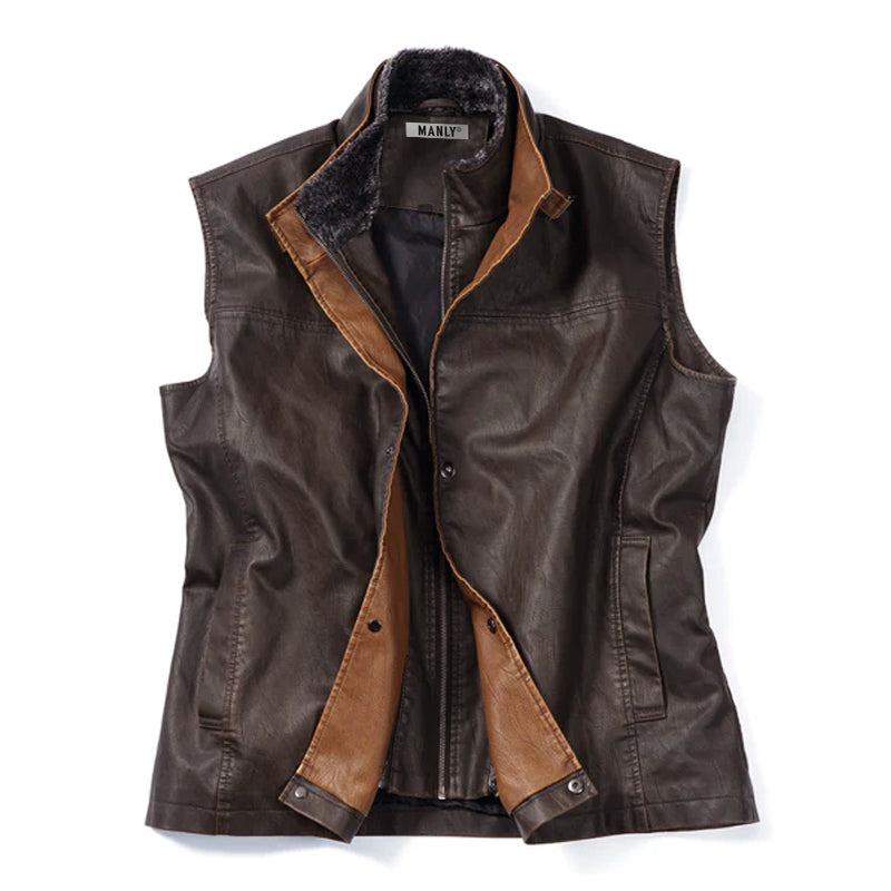 Mens 1946 Old Man Club Vintage Double Collar Vest