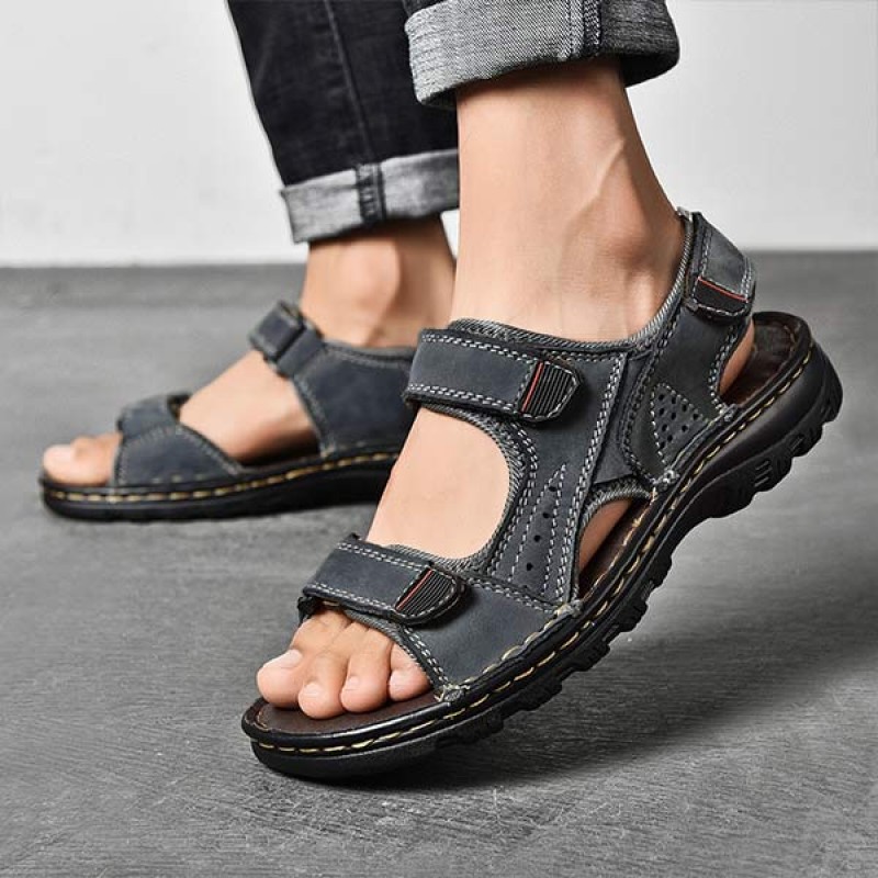 MENS HAND SEWN CASUAL SANDALS 19087941