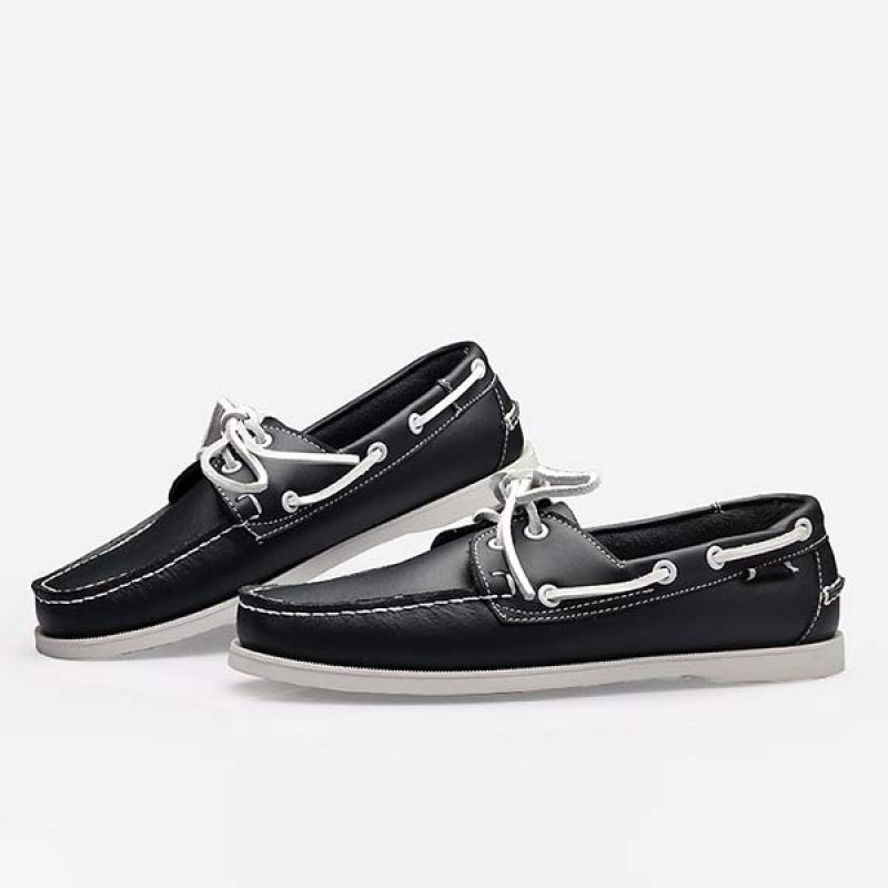 MENS LEATHER BOAT SHOES 41603460
