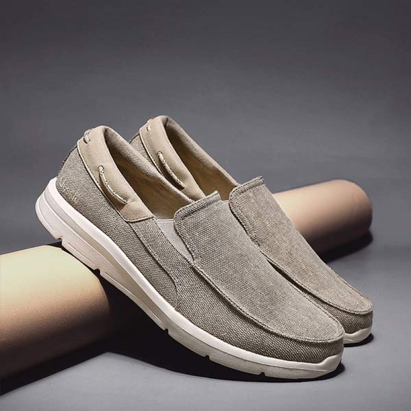 MENS LIGHTWEIGHT SLIP-ON CANVAS SHOES 66392529