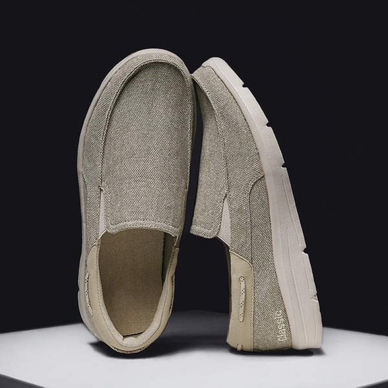 MENS LIGHTWEIGHT SLIP-ON CANVAS SHOES 66392529