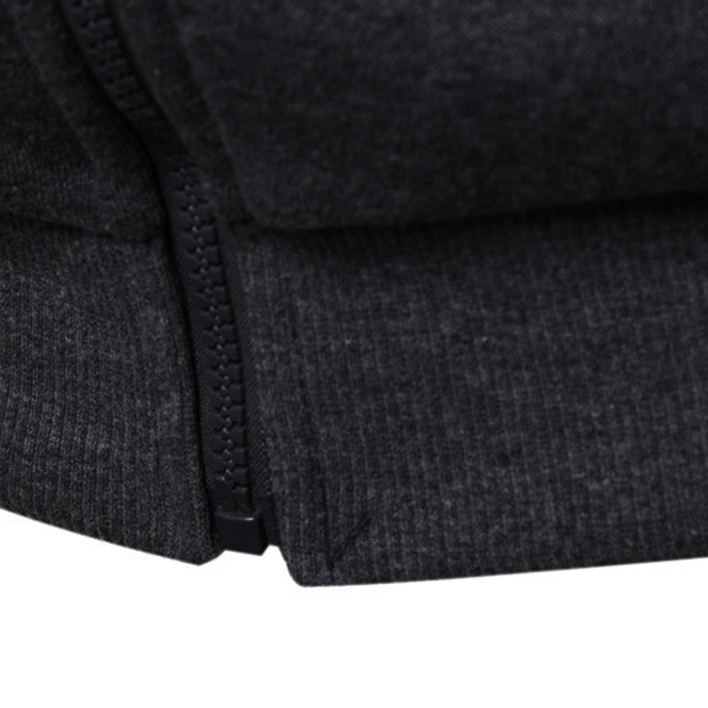 Mens Fleece Zip Up Sweatshirt Hoodie 28731712X