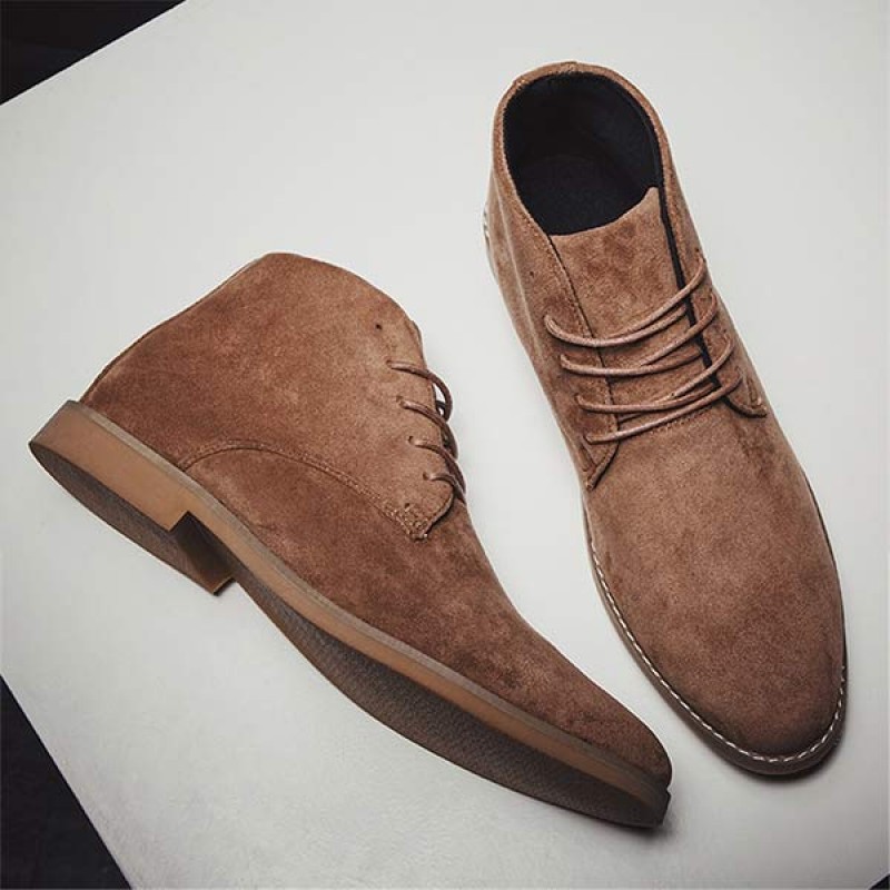 MENS LACE-UP ANKLE BOOTS 97769989