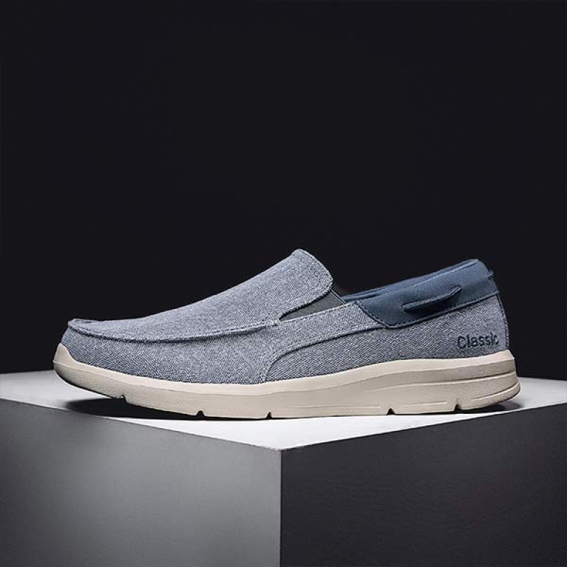MENS LIGHTWEIGHT SLIP-ON CANVAS SHOES 66392529