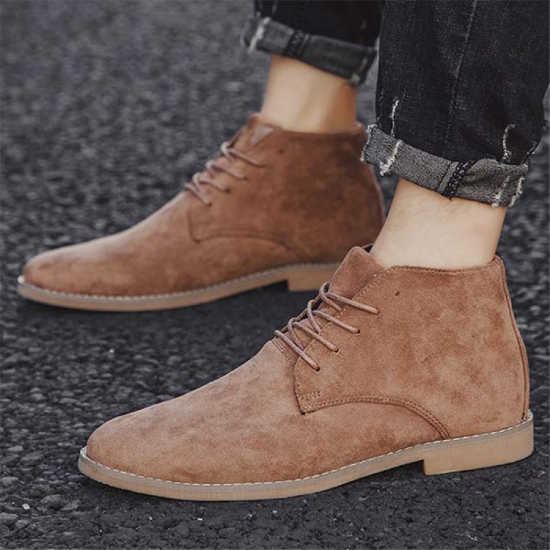 MENS LACE-UP ANKLE BOOTS 97769989