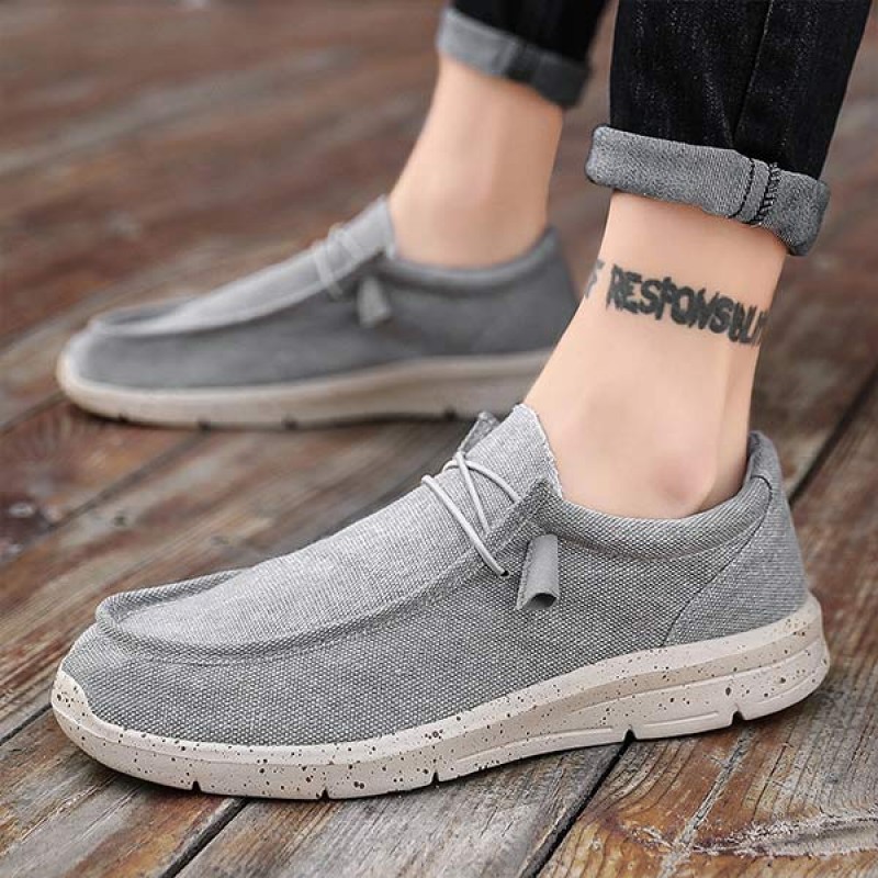 MENS CANVAS LOAFERS 19263054