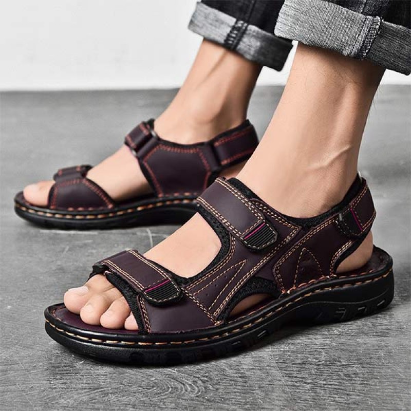 MENS HAND SEWN CASUAL SANDALS 19087941