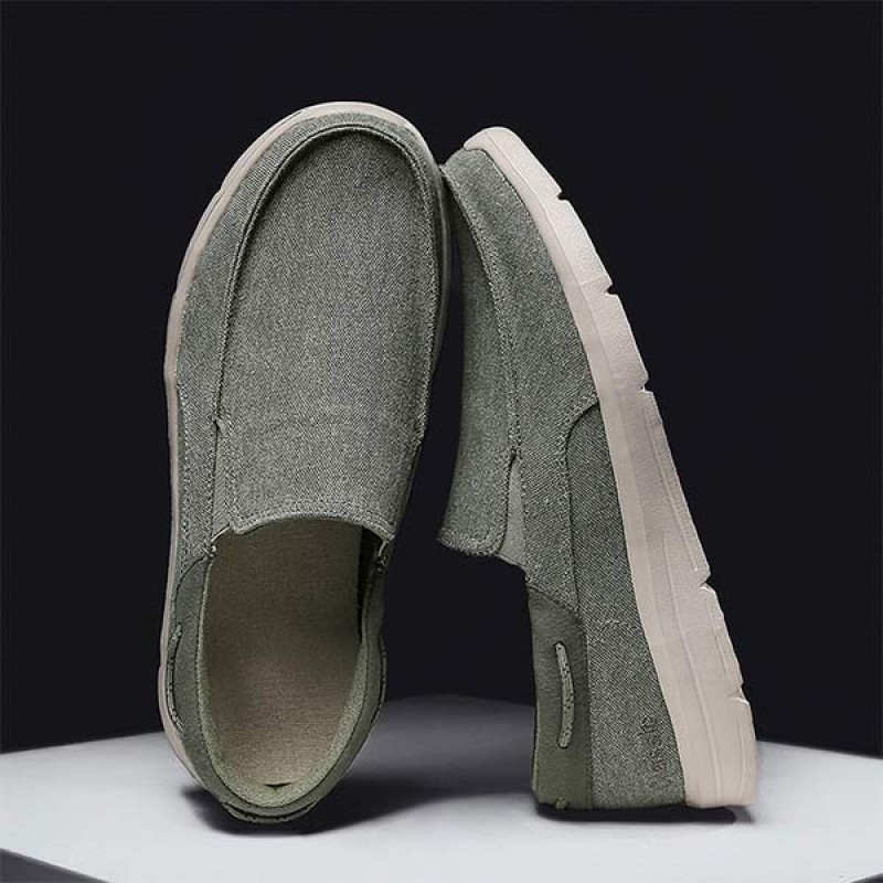 MENS LIGHTWEIGHT SLIP-ON CANVAS SHOES 66392529