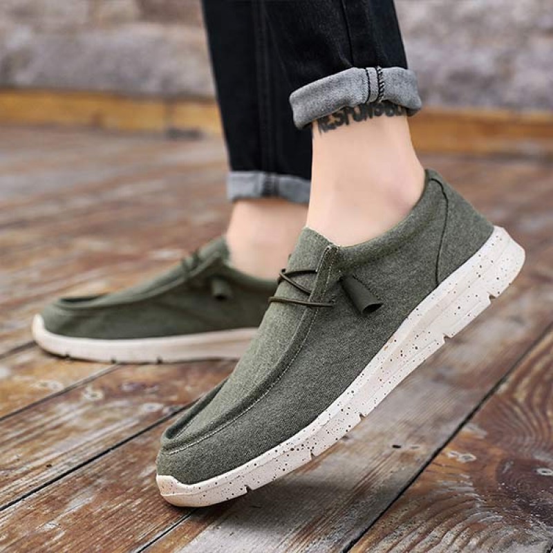 MENS CANVAS LOAFERS 19263054