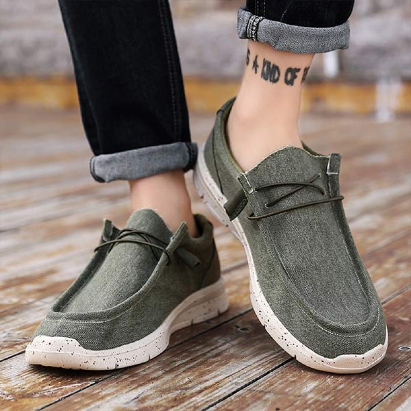 MENS CANVAS LOAFERS 19263054