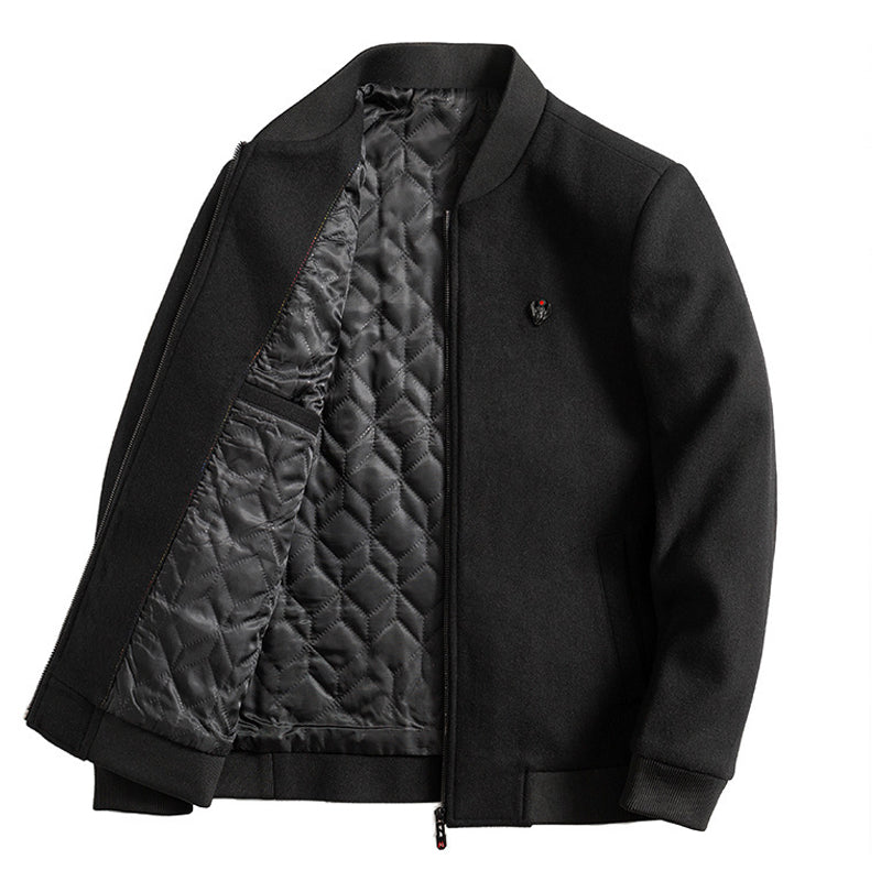 Mens Padded Thickened Baseball Jacket 37986360X