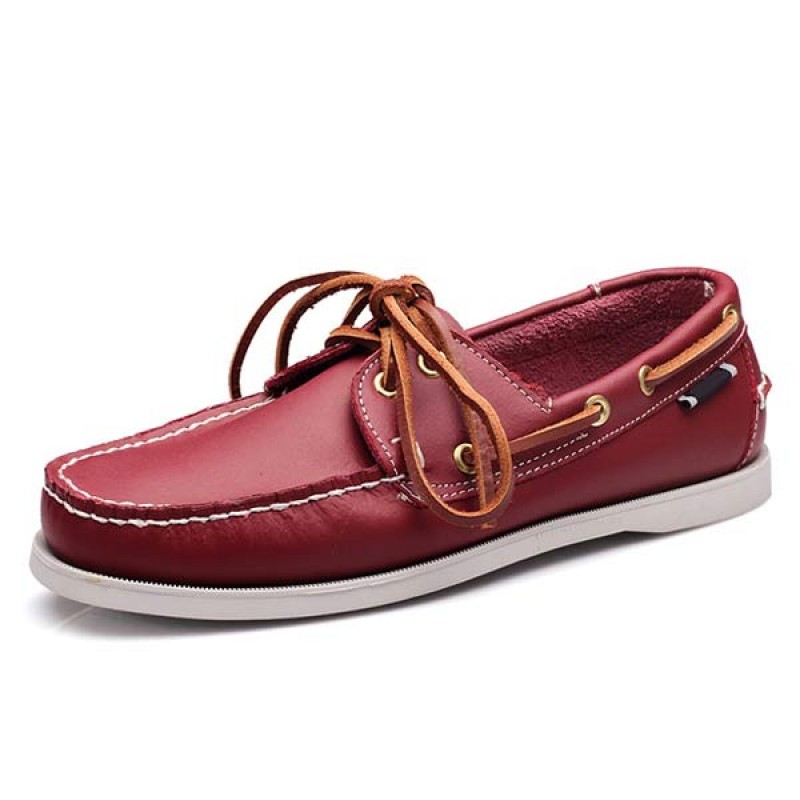 MENS LEATHER BOAT SHOES 41603460