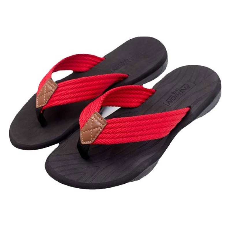 MENS CASUAL HERRINGBONE BEACH SLIPPERS 54895597