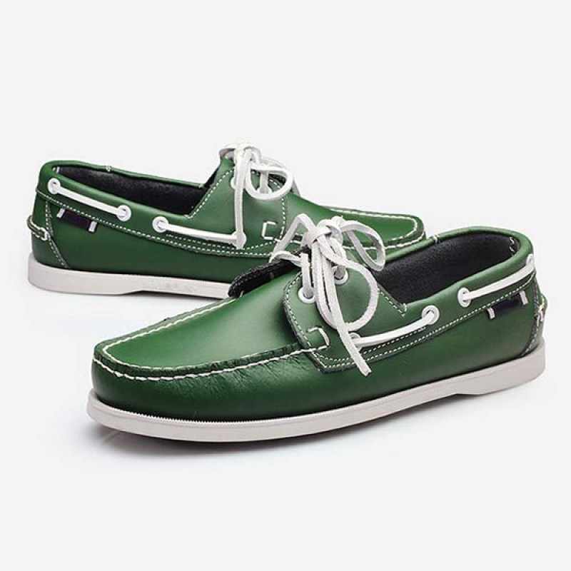 MENS LEATHER BOAT SHOES 41603460
