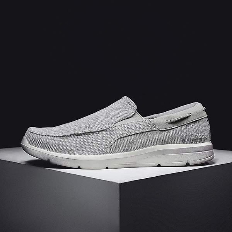 MENS LIGHTWEIGHT SLIP-ON CANVAS SHOES 66392529