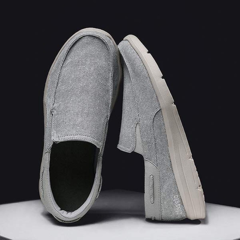 MENS LIGHTWEIGHT SLIP-ON CANVAS SHOES 66392529