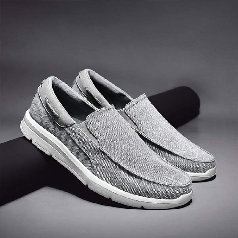 MENS LIGHTWEIGHT SLIP-ON CANVAS SHOES 66392529