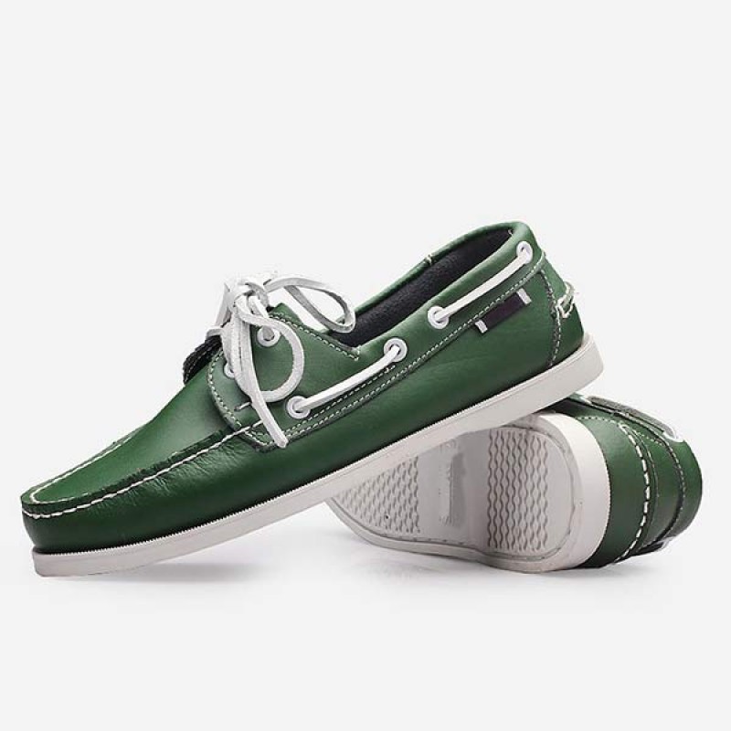 MENS LEATHER BOAT SHOES 41603460