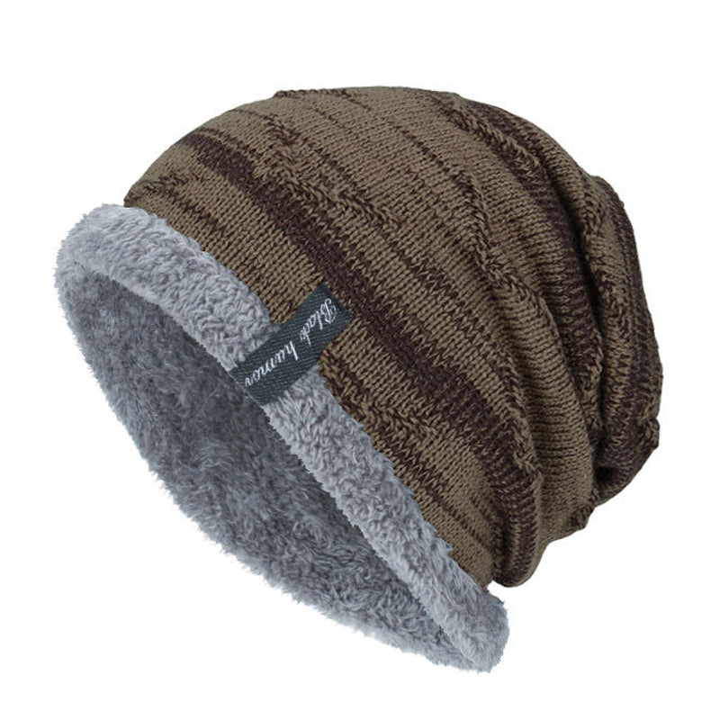 Mens Fleece Warm Knitted Hat 57515528Y