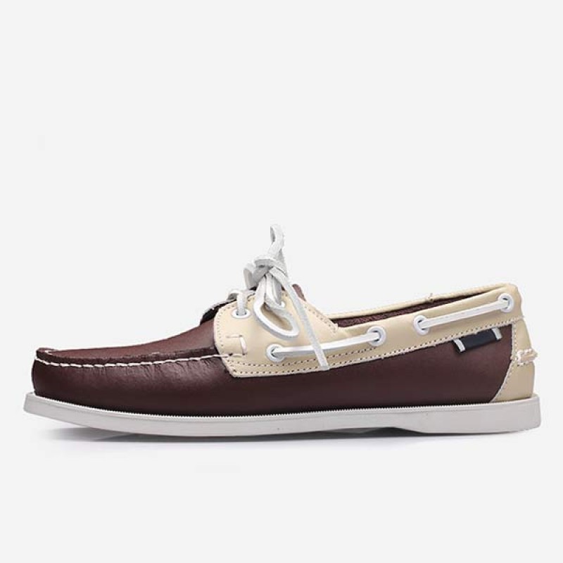 MENS LEATHER BOAT SHOES 41603460