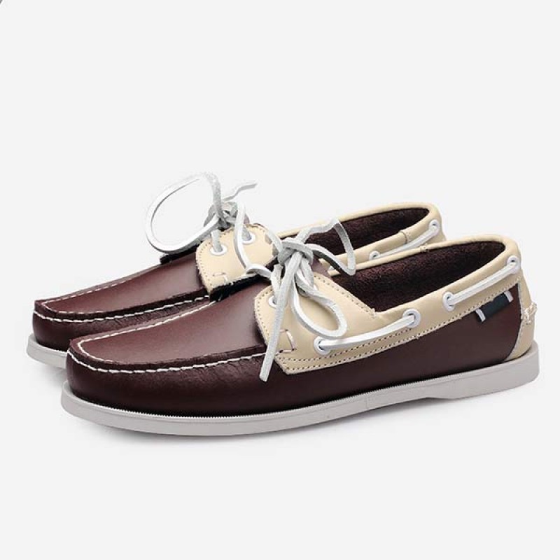 MENS LEATHER BOAT SHOES 41603460