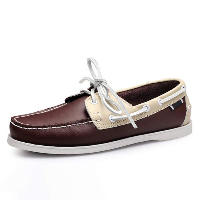 MENS LEATHER BOAT SHOES 41603460