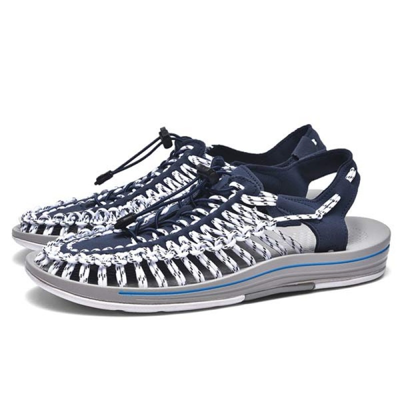 MENS HANDWOVEN BEACH SANDALS 53152187