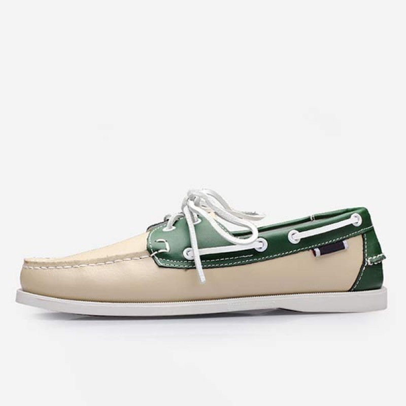 MENS LEATHER BOAT SHOES 41603460