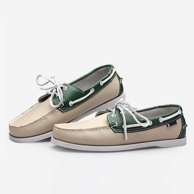 MENS LEATHER BOAT SHOES 41603460