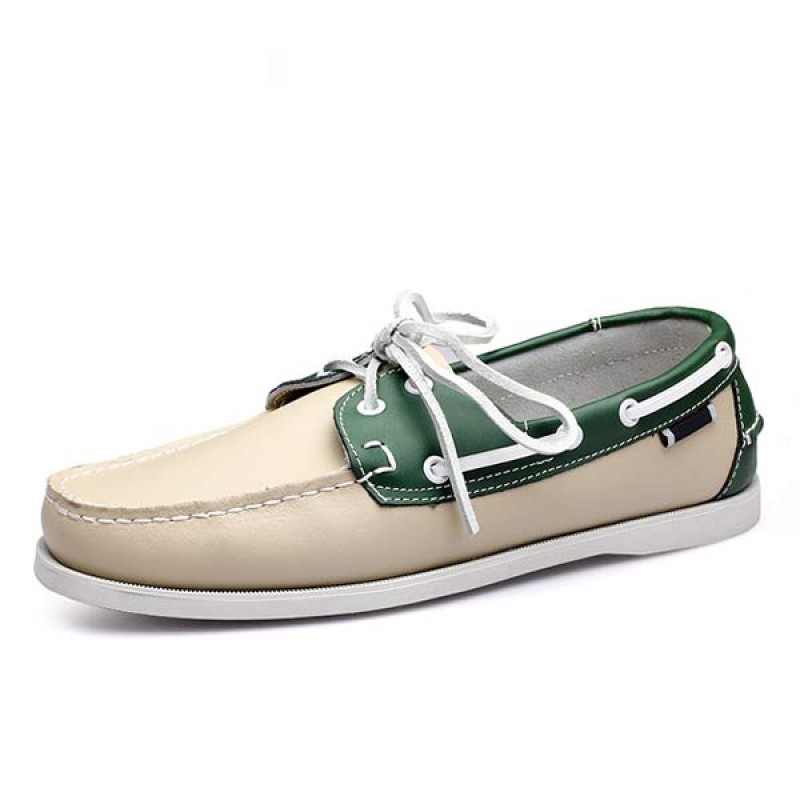 MENS LEATHER BOAT SHOES 41603460