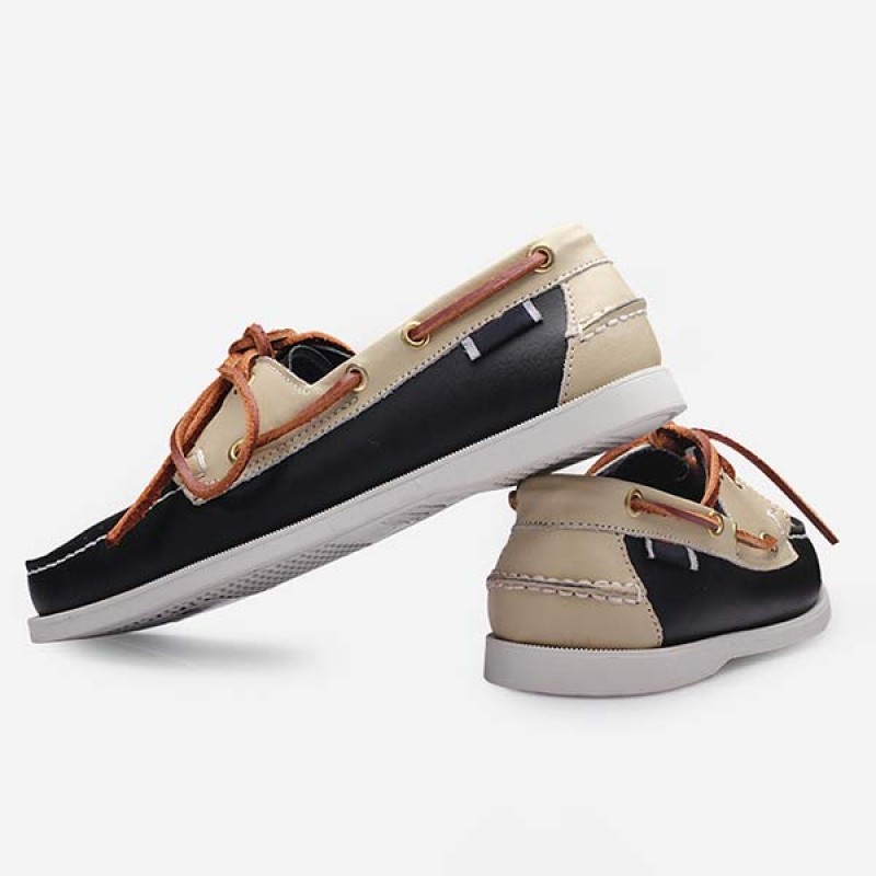 MENS LEATHER BOAT SHOES 41603460