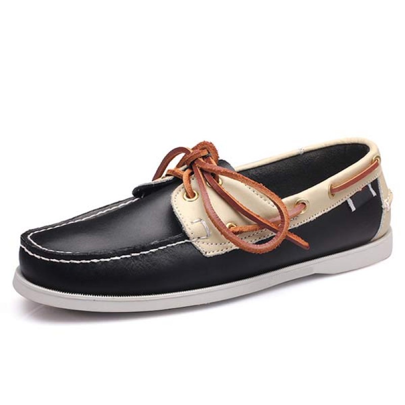MENS LEATHER BOAT SHOES 41603460
