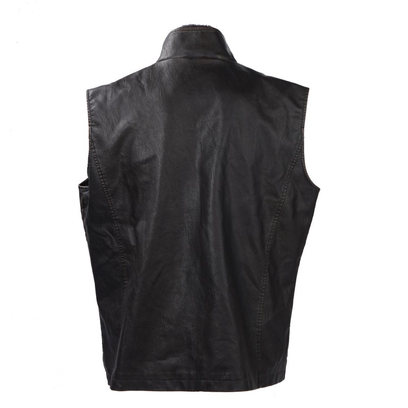 2023 MENS VINTAGE DOUBLE LAYER COLLAR LAPEL VEST