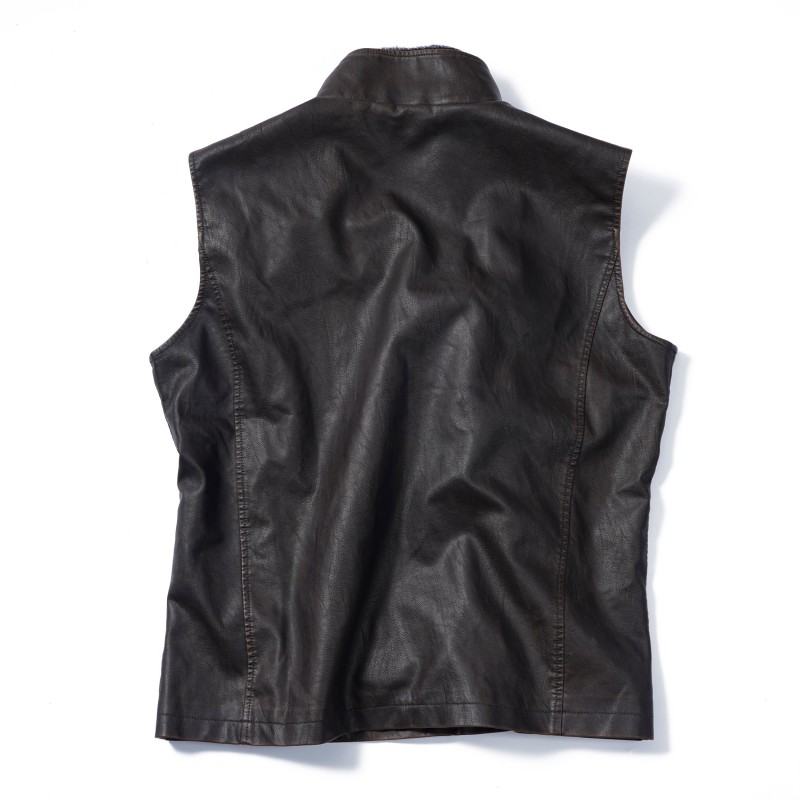 2023 MENS VINTAGE DOUBLE LAYER COLLAR LAPEL VEST