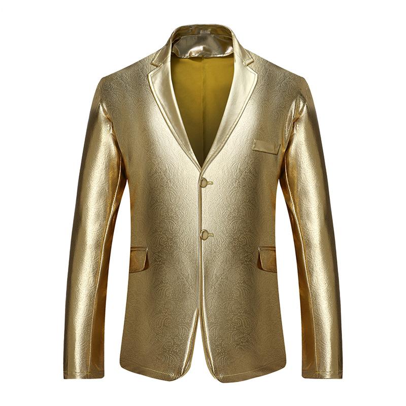 Mens Vintage Single-breasted Two-button Blazer 48701338M