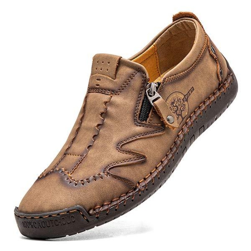 MENS VINTAGE CASUAL LEATHER SHOES 90893563