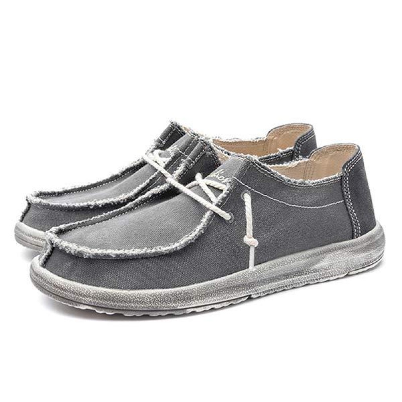 MENS SLIP-ON CANVAS SHOES 63069952