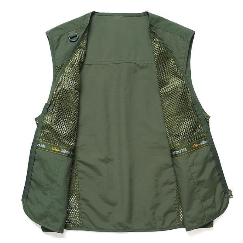 Mens Multi Pocket Mesh Vest 16233504M