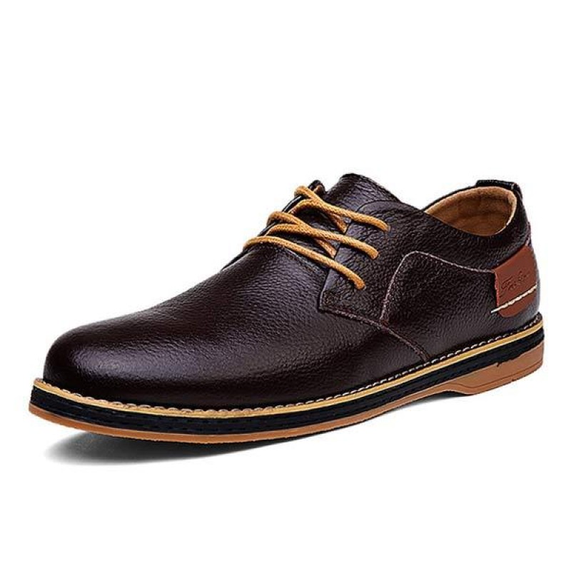 MENS CASUAL LEATHER SHOES 15889626