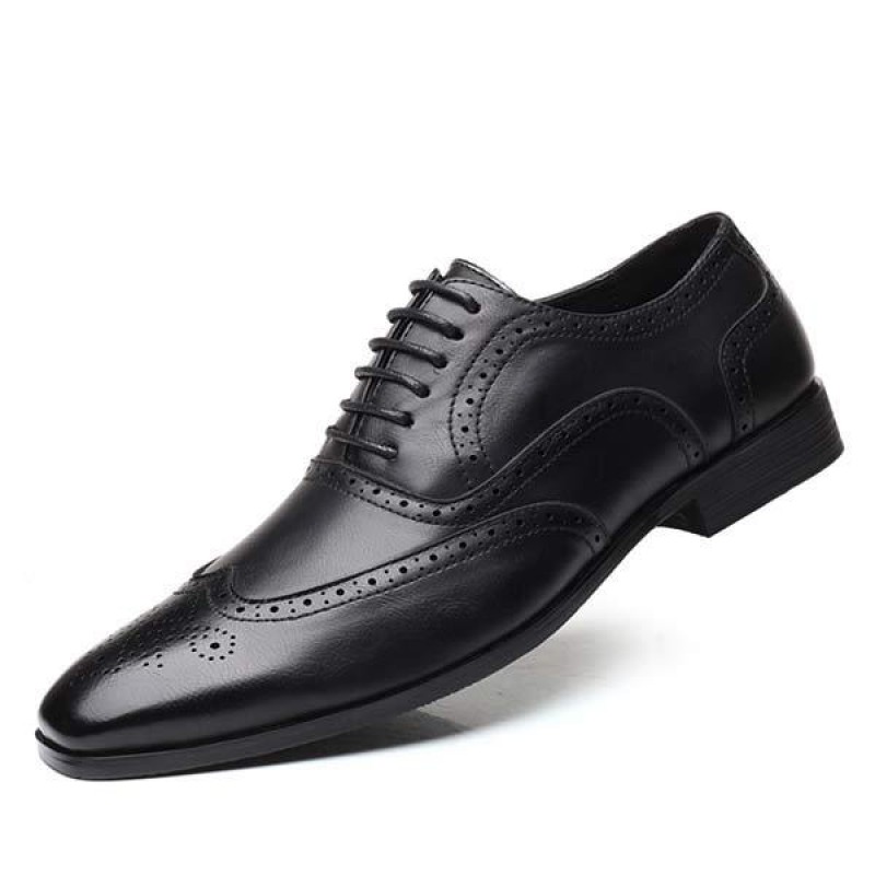 MENS BROGUE BUSINESS SHOES 02236217