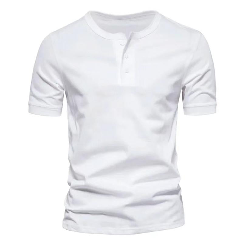 Mens Solid Color Short Sleeve T-Shirt 23111053Y