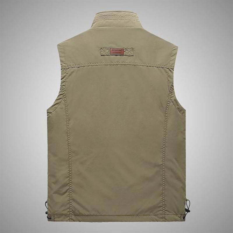 MENS CASUAL OUTDOOR LEISURE VEST 07692649M