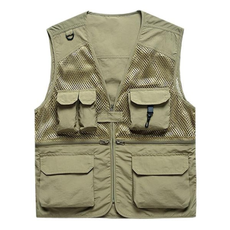 Mens Multi Pocket Mesh Vest 16233504M