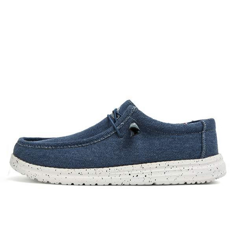 MENS CANVAS LOAFERS 25677715