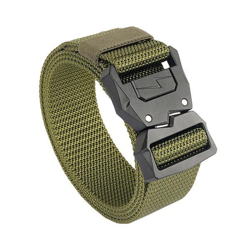 MENS BUCKLE NYLON OUTDOOR TACTICAL BELT 36166416M