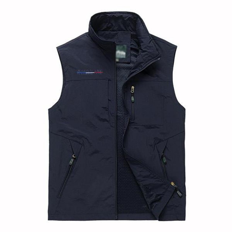 Mens Casual Multi-pocket Quick-drying Outdoor Vest 76331091M