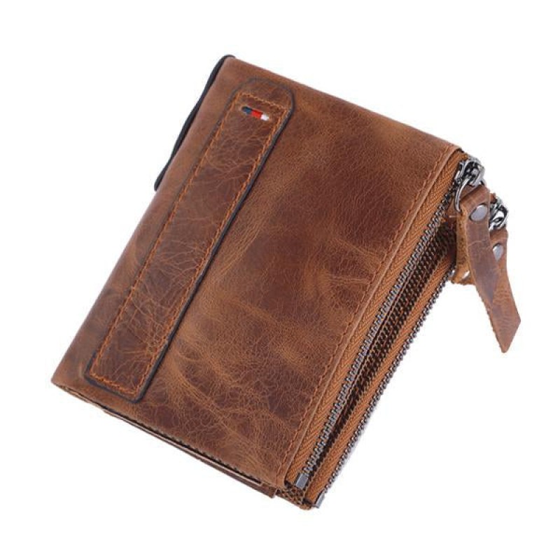 VINTAGE DOUBLE ZIP WALLET 71305916X