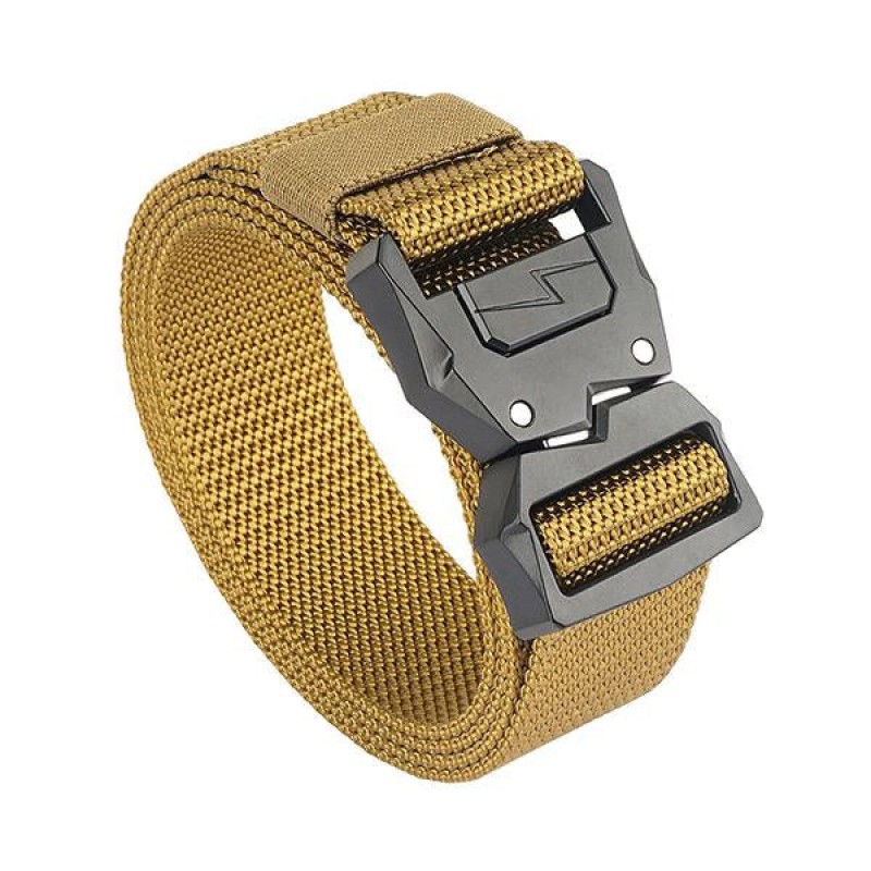 MENS BUCKLE NYLON OUTDOOR TACTICAL BELT 36166416M